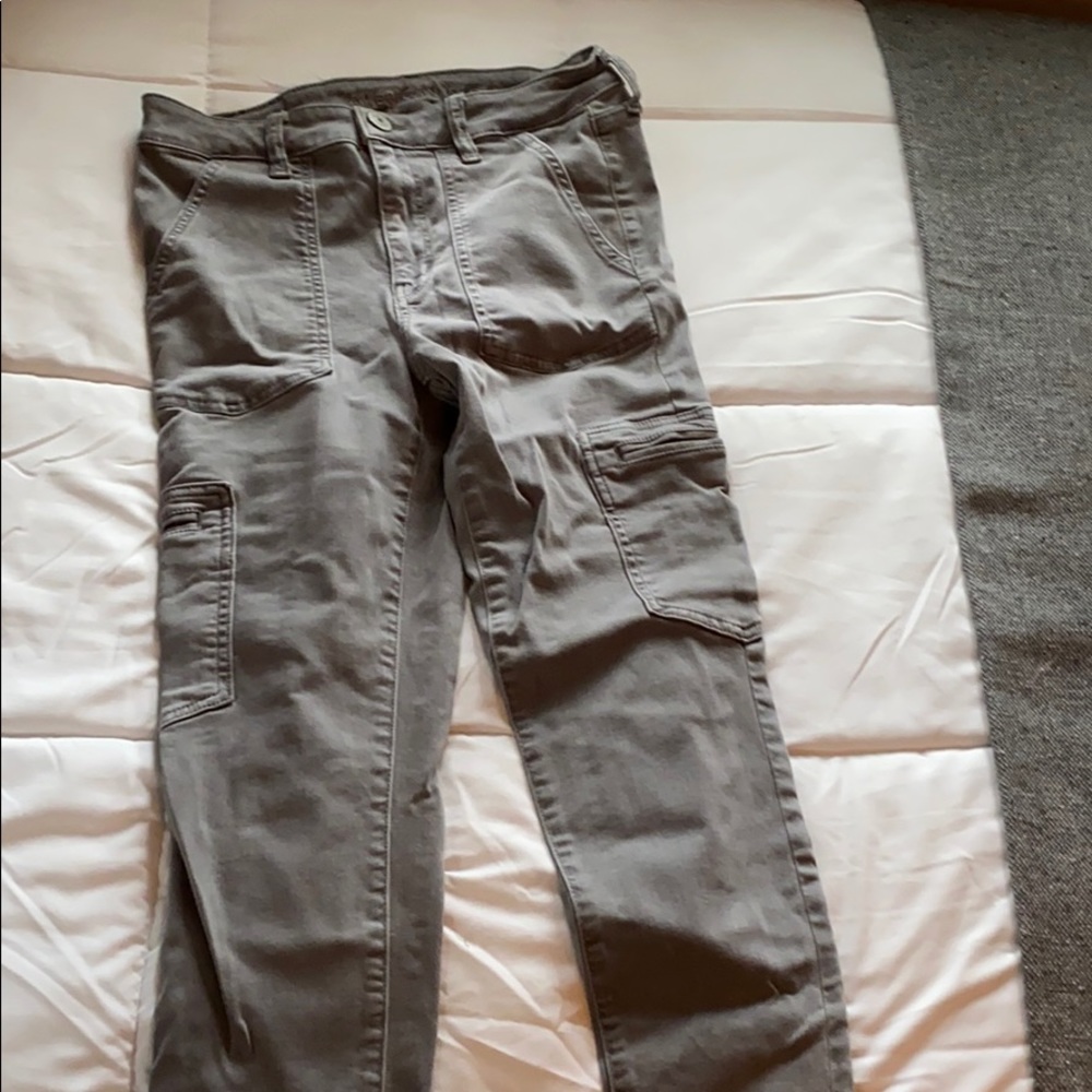 American Eagle Jeans Stretch Material